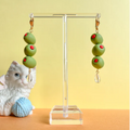 Martini Olive Earrings