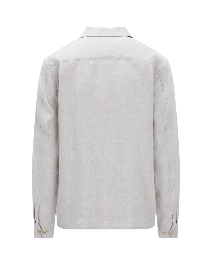Urban Pioneers Male Maurizio LS Shirt OVERSHIRT LIGHT SAND