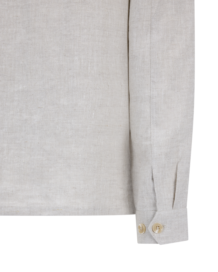 Urban Pioneers Male Maurizio LS Shirt OVERSHIRT LIGHT SAND