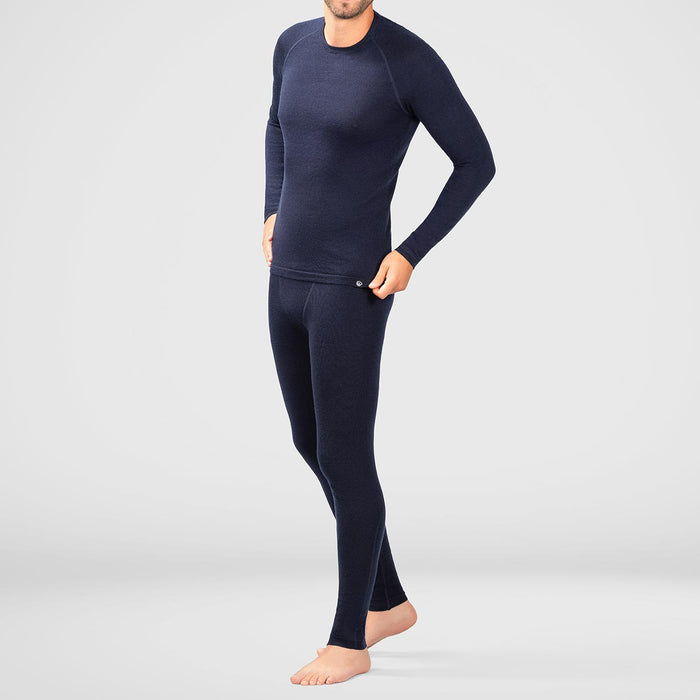 Giesswein Merino Thermo Set Men - ocean blue 540