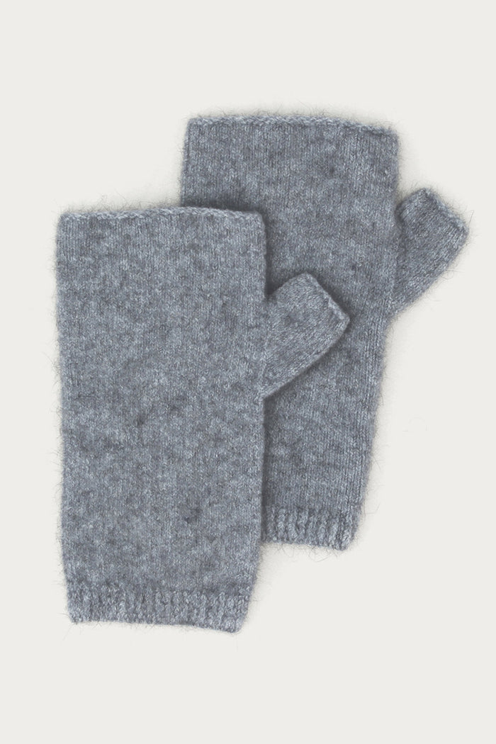 a parir of silver wrist warmer