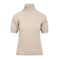 Urban Pioneers Female Mertina SS Turtleneck SWEATER LIGHT SAND
