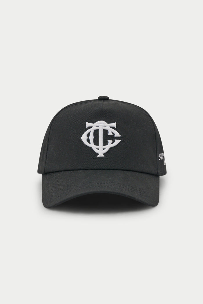 MONOGRAM CAP - BLACK