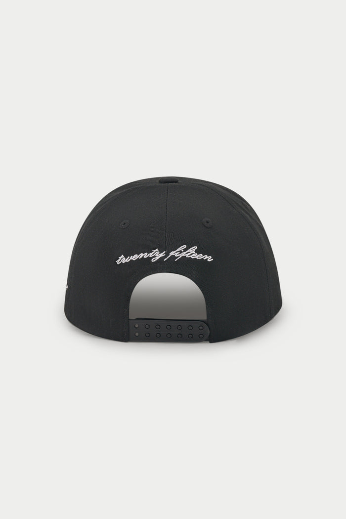 MONOGRAM CAP - BLACK