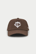 MONOGRAM CAP - BROWN