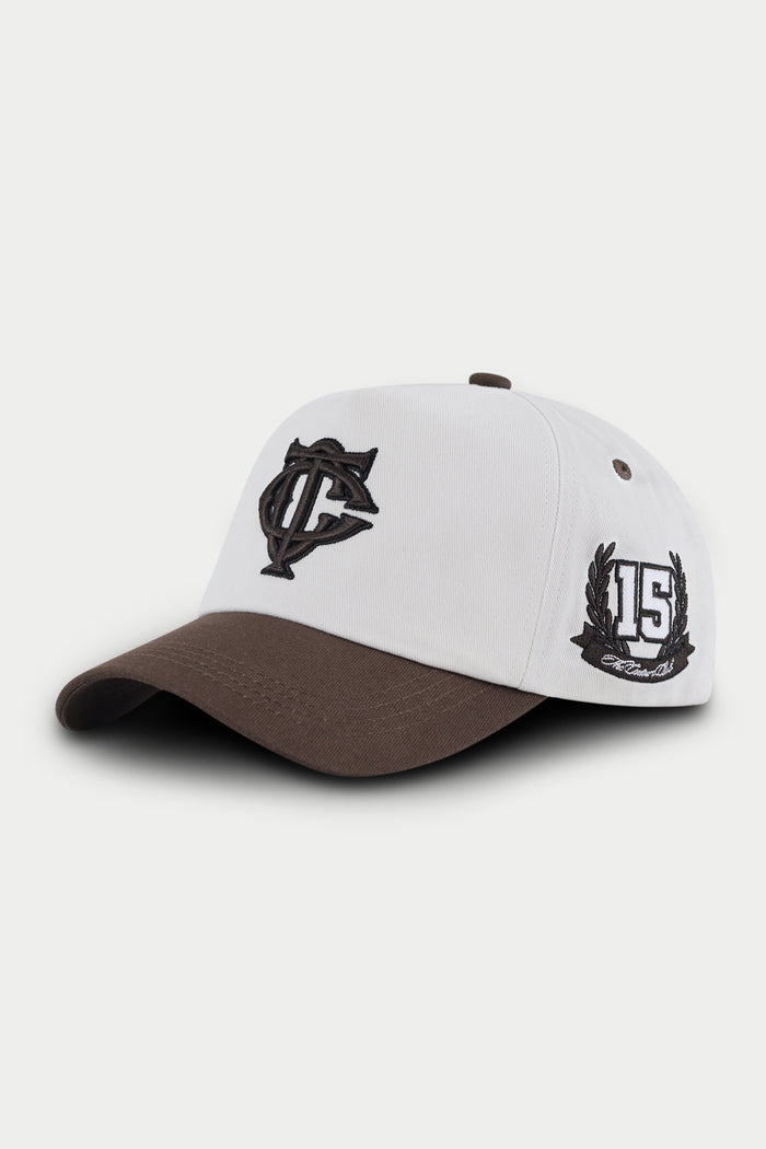 MONOGRAM WORLD SERIES CAP - BROWN