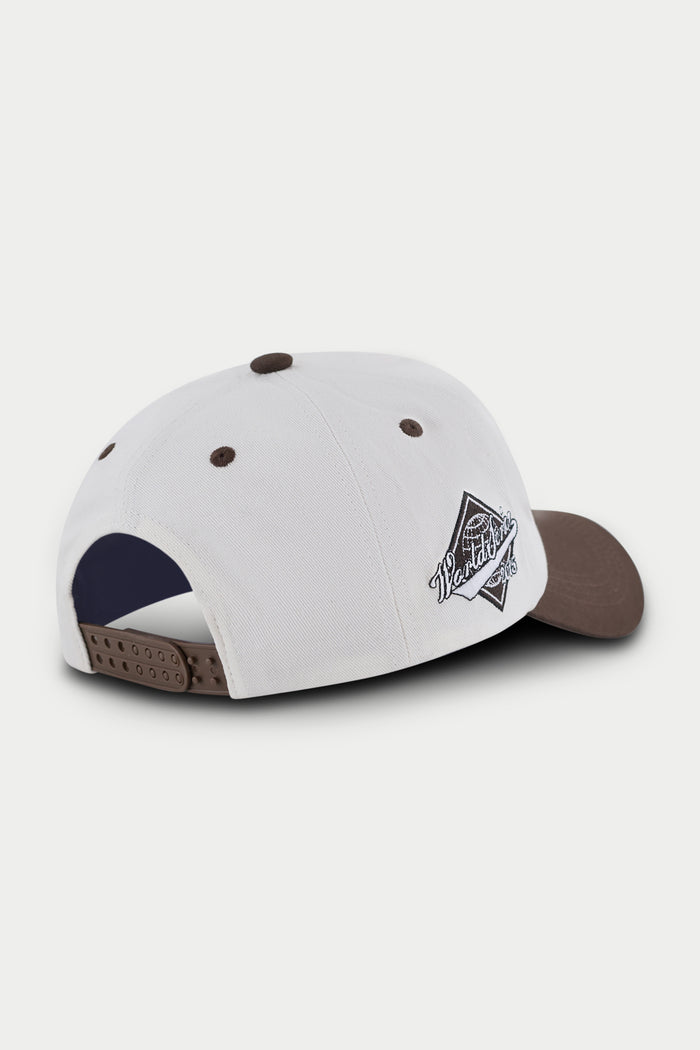 MONOGRAM WORLD SERIES CAP - BROWN