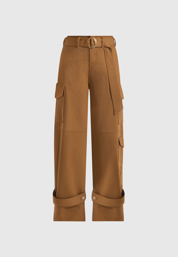 ameline-belted-strap-cargos-brown