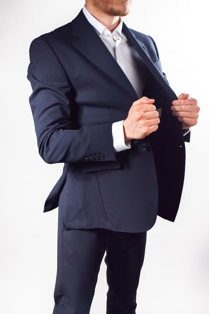 Washable Travel Blazer Navy  | Classic - Atica Man