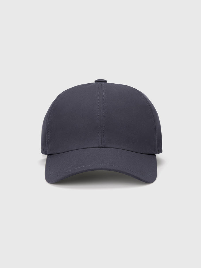 Navy Rainproof Baseball Cap - Atica Man