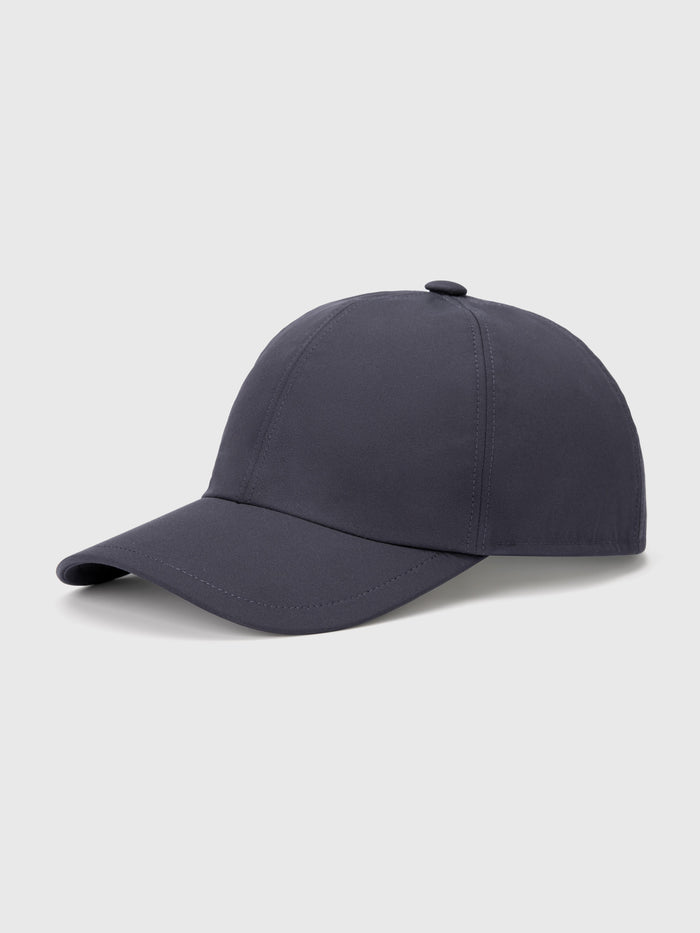 Navy Rainproof Baseball Cap - Atica Man