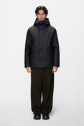 RAINS Nome Parka Black Jacket