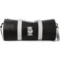 Black gym bag with bold white stylized "Waifu Cups" text printed on the front center.