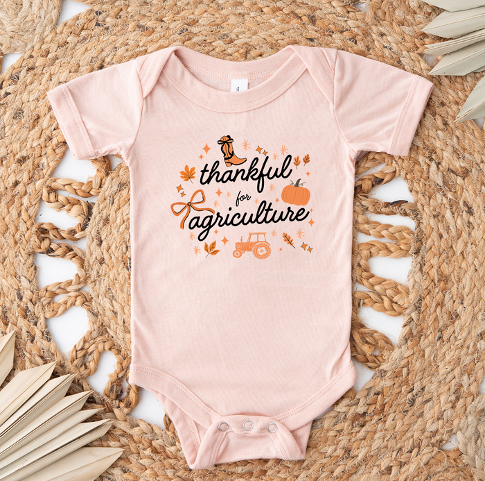 Orange Thankful for Agriculture– Infant/Toddler/Youth