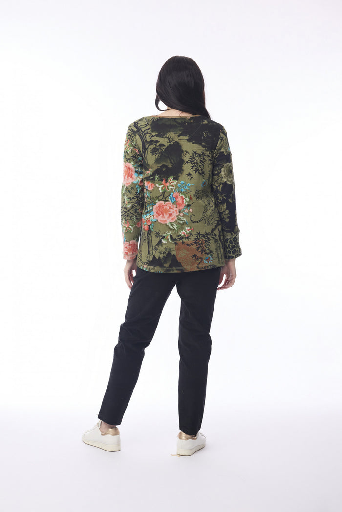 Orientique Keqioa Patch Top