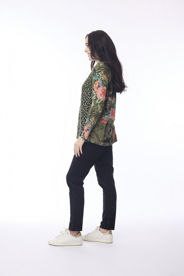 Orientique Keqioa Patch Top