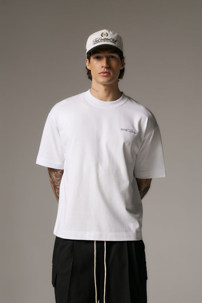 PADEL & PALOMAS T-SHIRT - WHITE