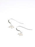 teeny tiny pearl cluster earrings