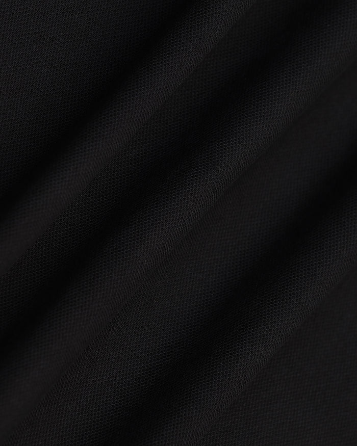 Polo Black Solid T-Shirt - Taurus