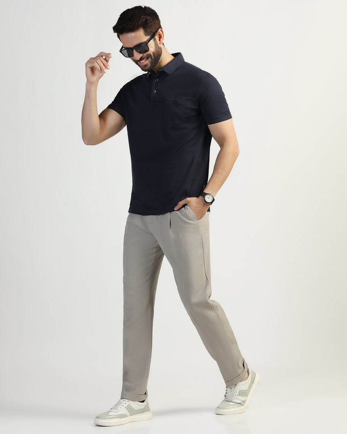 Polo Navy Stripe T-Shirt - Zeta