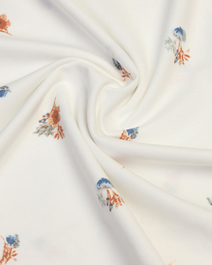 Polo White Printed T-Shirt - Depp