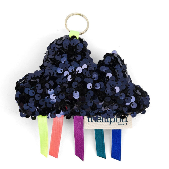 Porte-clés paillettes bleu - Roland Porte-clés MELLIPOU