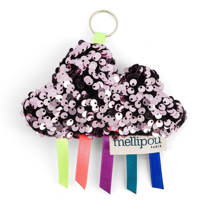 Porte-clés sequins rose - Liliane Porte-clés MELLIPOU