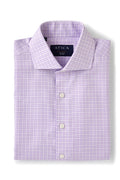 Providence Lavender Check Shirt - Atica Man