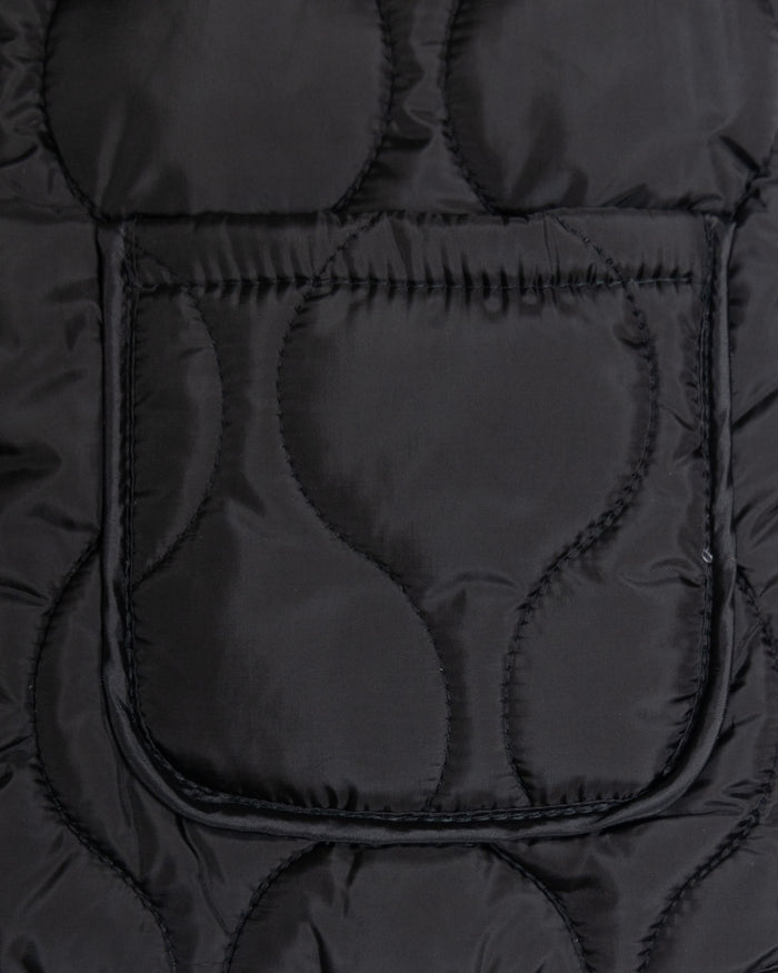 quilted puffer vest