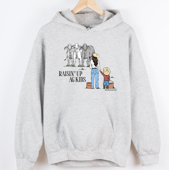 Raising Up Ag Kids Cattle– Hoodie
