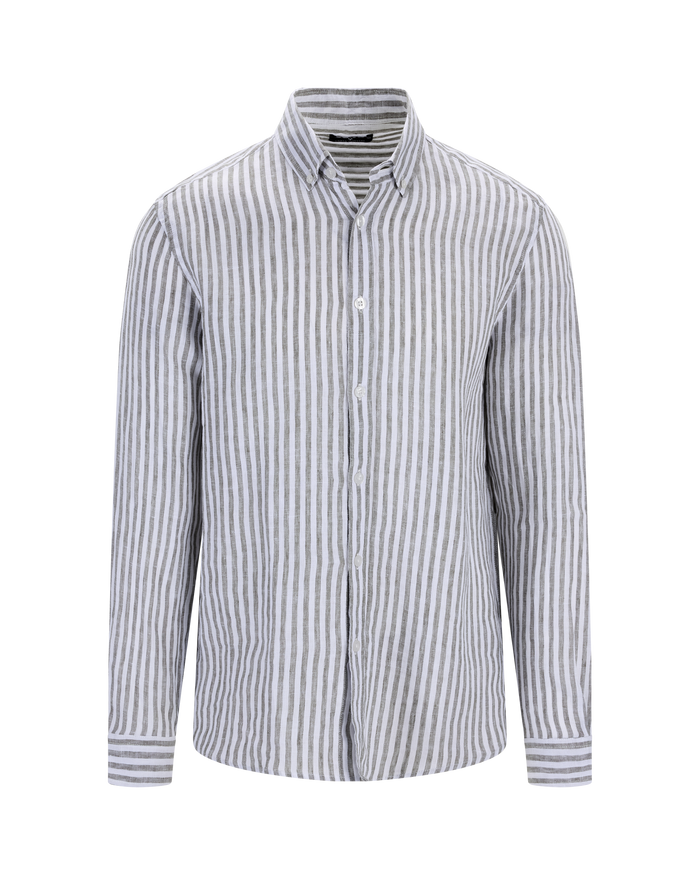 Urban Pioneers Male Renato LS Shirt SHIRT OLIVE