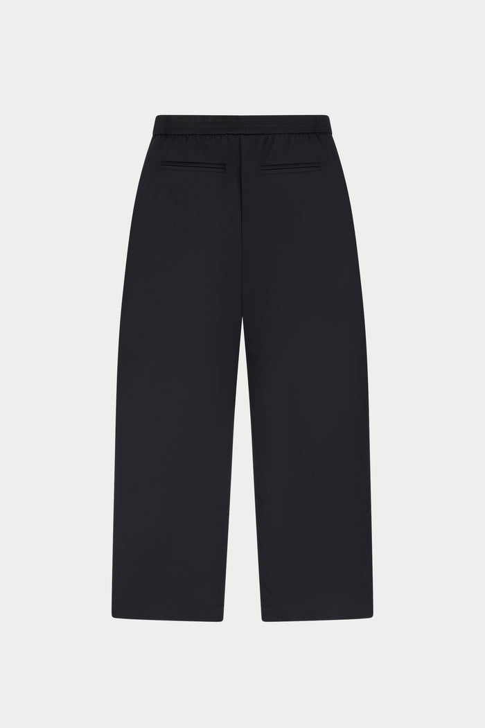 RIVET DETAIL TROUSERS - BLACK