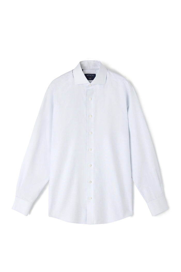 Riviera Light Grey Tonal Shirt - Atica Man