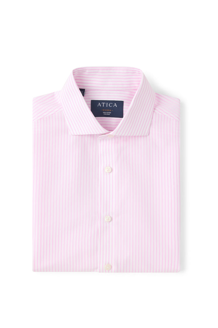 Riviera Pink Bengal Stripe Shirt - Atica Man