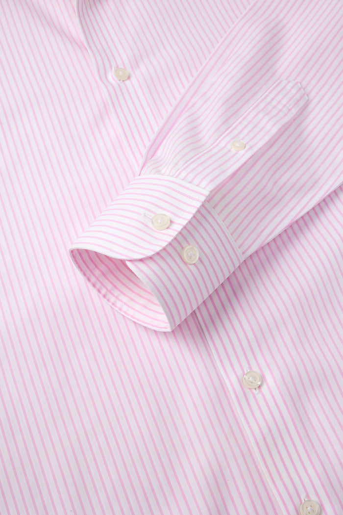 Riviera Pink Bengal Stripe Shirt - Atica Man
