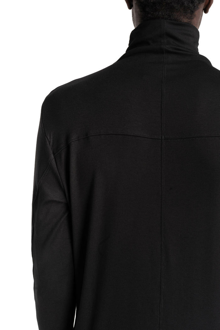 Thom Krom | AW26 - Roll Neck Longsleeve, Black MTS1003