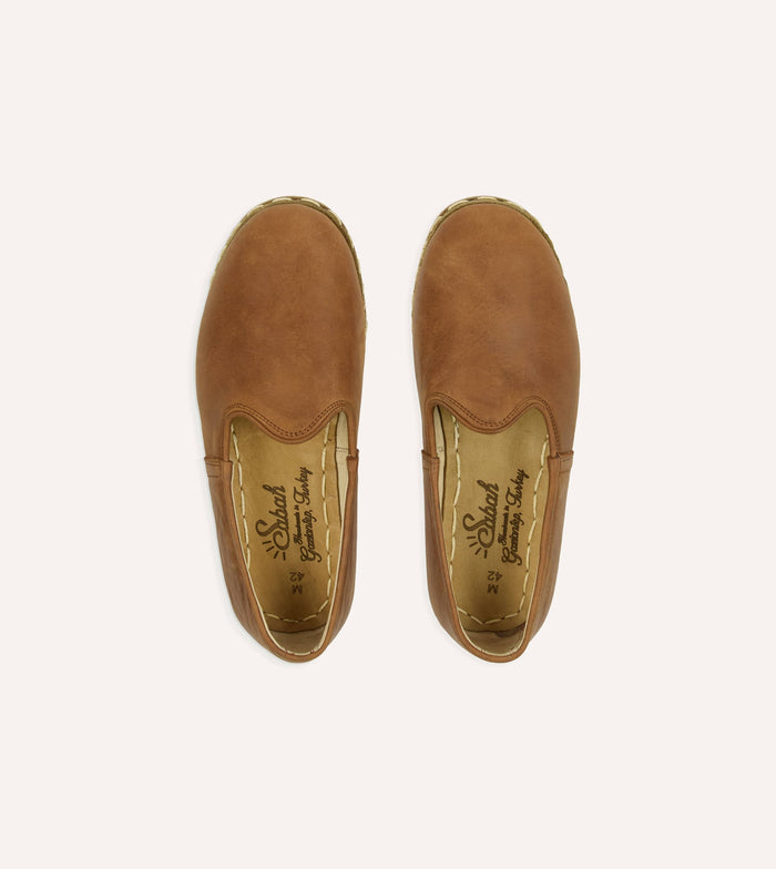 Sabah Fort Worth Brown Leather Shoes