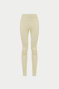 SCULPTING STRETCH EMBLEM LEGGINGS - YELLOW