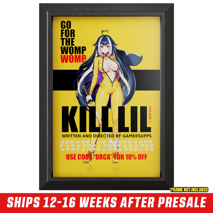 Shylily Kill Lil Movie Poster - Gamer Supps