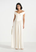 sia-off-shoulder-pleated-maxi-dress-white