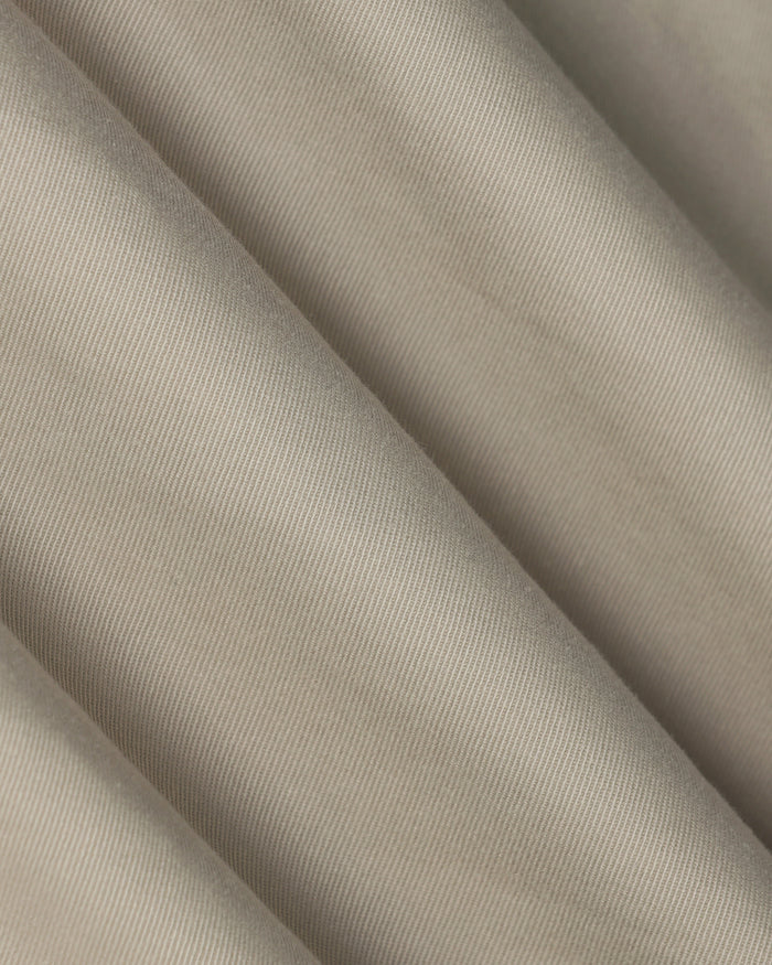 Slim Comfort B-95 Casual Beige Solid Khakis - Silvet