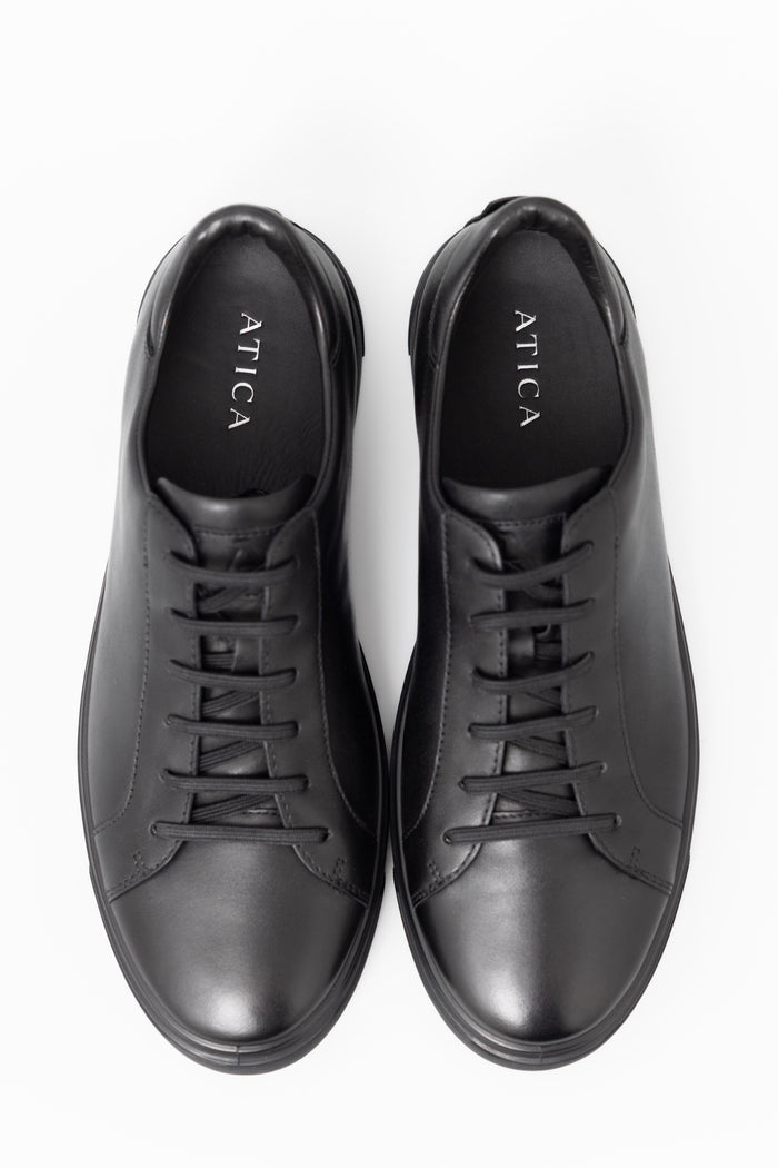 Slip-on Leather Dress Sneaker