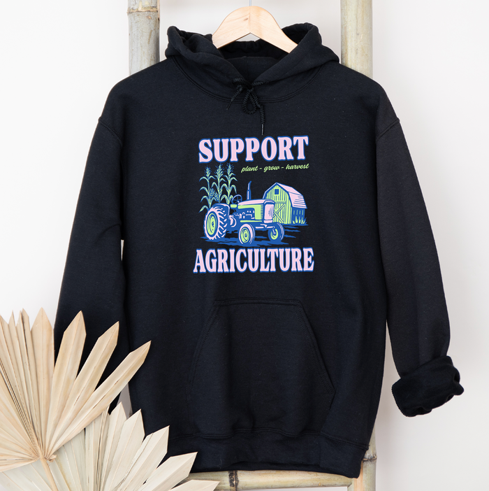Support Agriculture Neon– Hoodie