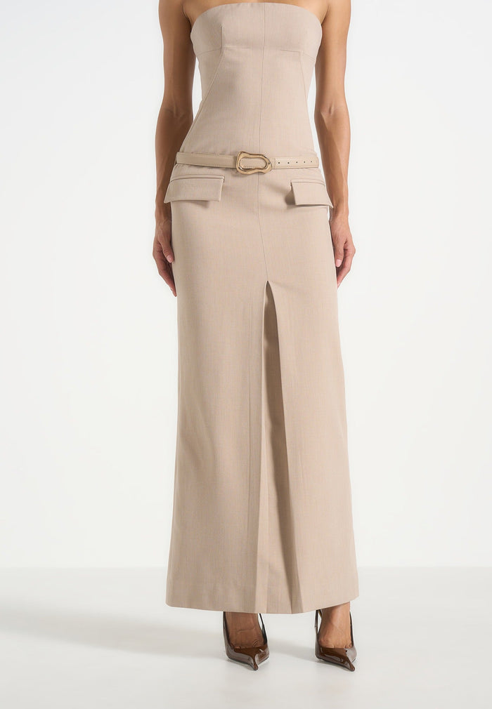 tabitha-tailored-bandeau-belted-maxi-dress-beige