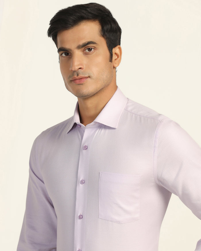 Temp Tech Formal Purple Textured Shirt - Revolve