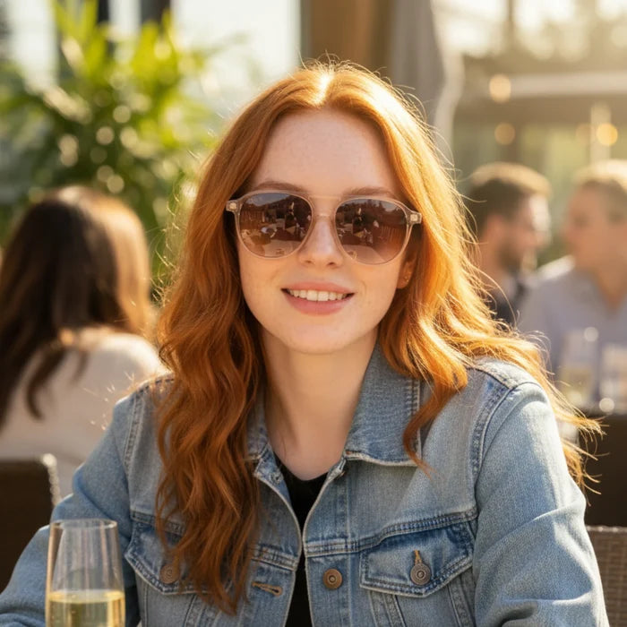 The Briggs Sunnies - Clear (P) - One Eleven Olive Boutique