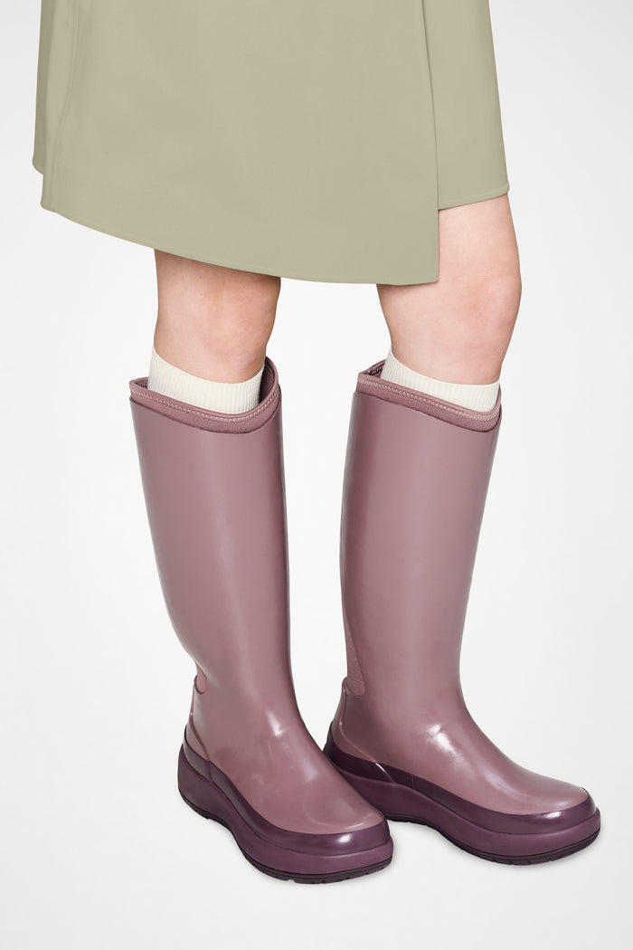 RAINS The Dry Boot W High Tempt Gloss Boot