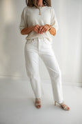 The Lila Super High Rise Barrel Jeans - One Eleven Olive Boutique