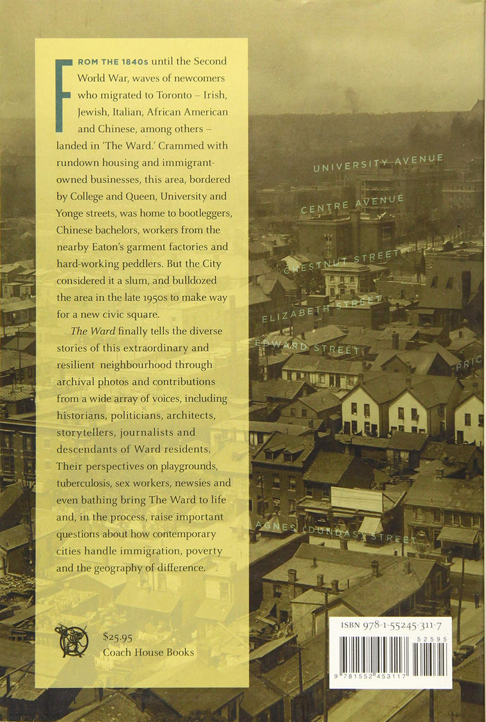 Back cover of The Ward