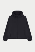 TRANSLUCENT WINDBREAKER - BLACK